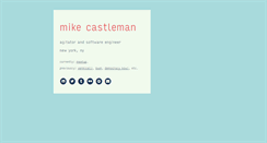 Desktop Screenshot of mlcastle.net