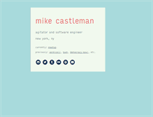 Tablet Screenshot of mlcastle.net